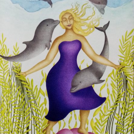 Greeting Card – Dolphins